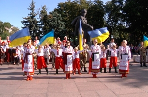 &laquo;Горлиця&raquo; на урочистостях до Дня Прапора. 23.08.2018 р.